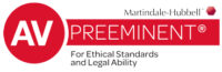 AV Preeminent Peer Rated Attorneys